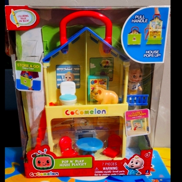 Cocomelon pop n'play house, Toys & Collectibles, Mainan di Carousell